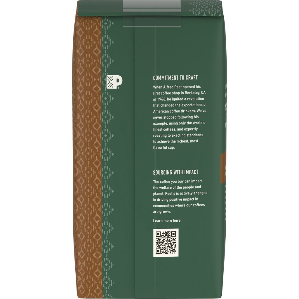 Peet’s Organic French Roast Dark Roast Ground Coffee – 10.5 oz