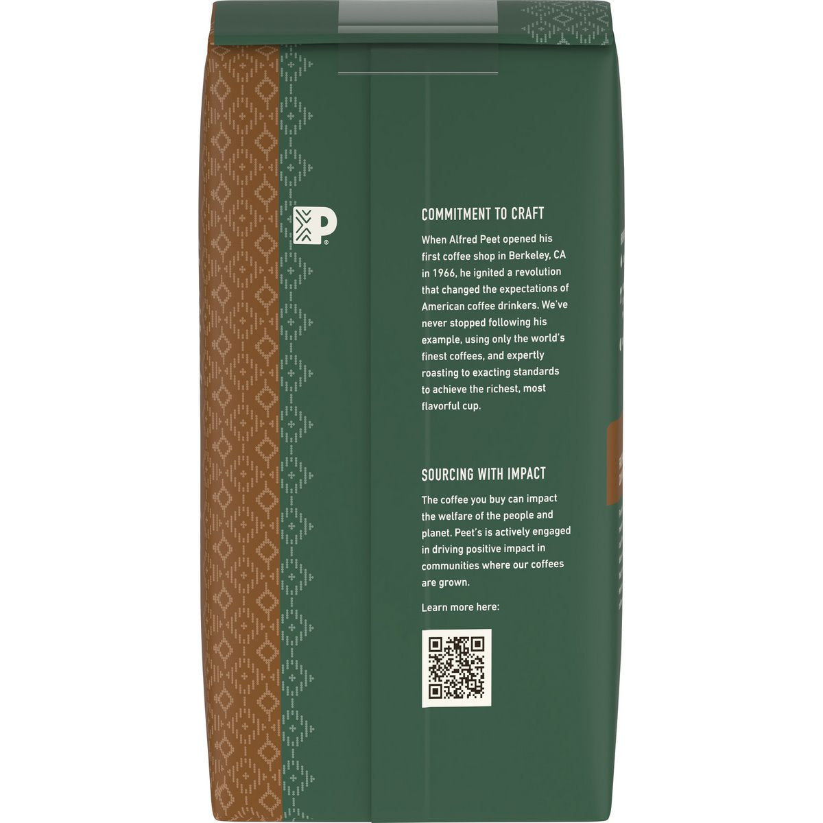 Peet’s Organic French Roast Dark Roast Ground Coffee – 10.5 oz