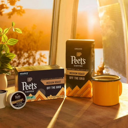 Peet's Coffee Off The Grid Medium Roast Keurig K-Cup Coffee Pods