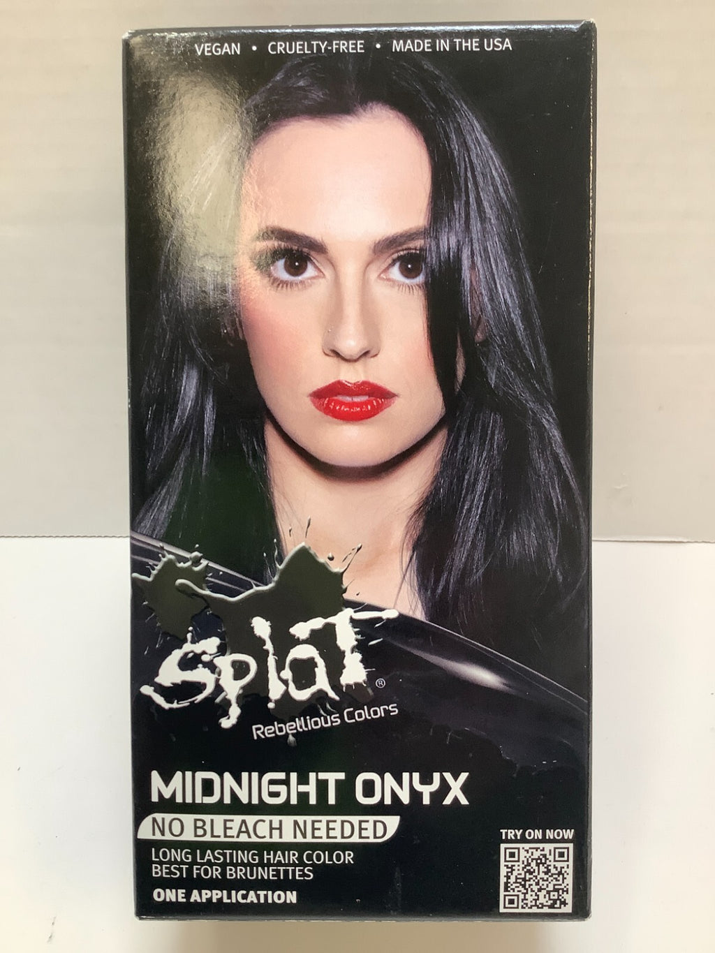 Splat Rebellious Colors Midnight Onyx Semi-Permanent Hair Dye – 3 Pack