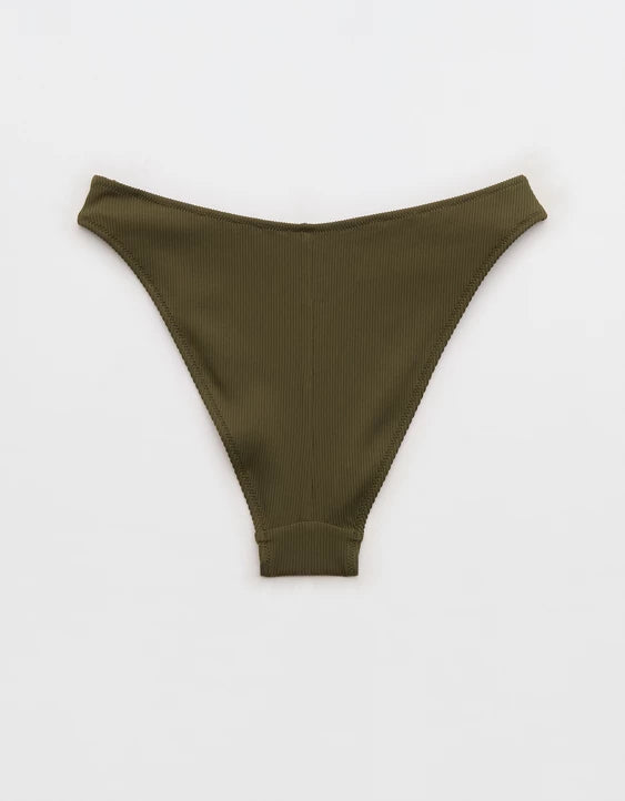 Aerie Women’s Textured Olive Swim Bottom