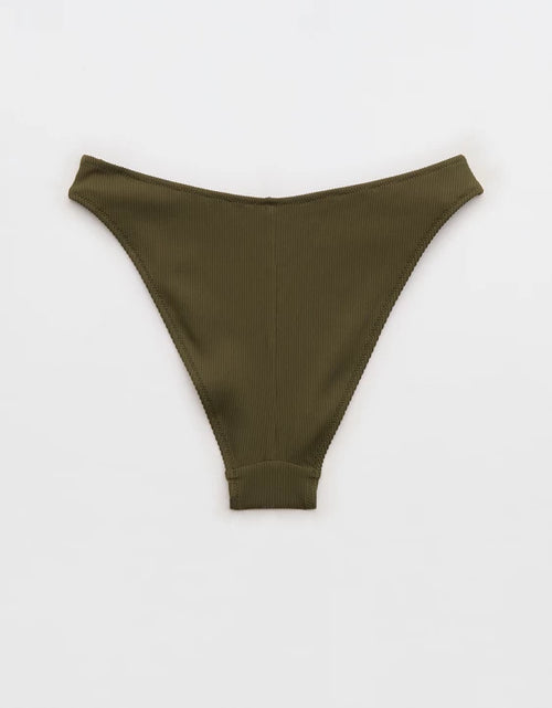 Aerie Women’s Textured Olive Swim Bottom