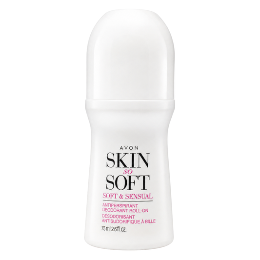 AVON Skin So Soft Soft & Sensual Roll-On Antiperspirant Deodorant - 12 or 24 Pack