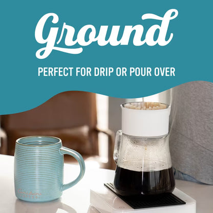 Caribou Mahogany Blend Dark Roast Ground Coffee – 20 oz
