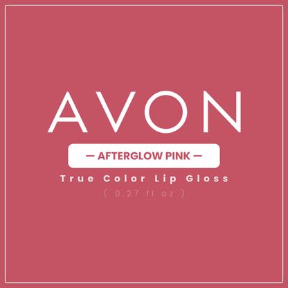 Avon True Color Lip Glow Lip Gloss — Afterglow Pink (.27 fl oz)