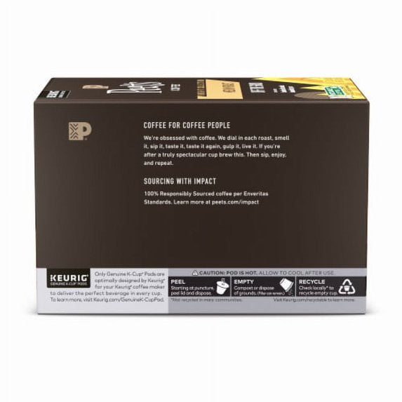 Peet's Coffee Off The Grid Medium Roast Keurig K-Cup Coffee Pods