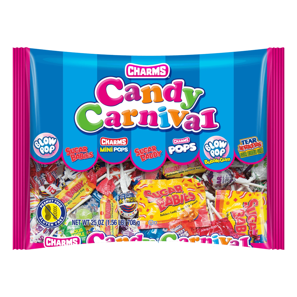 Charms Candy Carnival Assorted Candies — 25 oz. Bag, Pick Pack Size