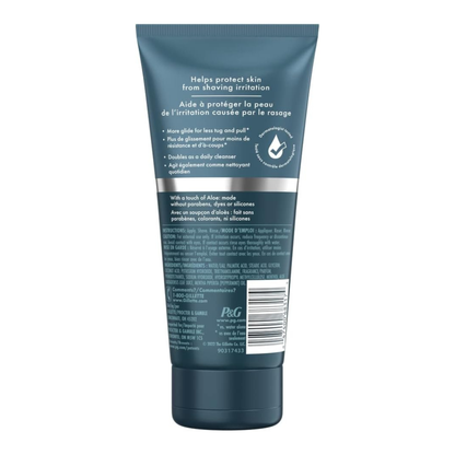 Gillette Intimate 2-in-1 Pubic Shave Cream & Cleanser, 6 oz