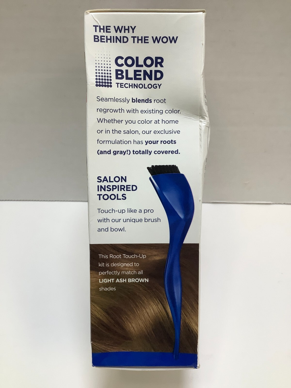 Clairol Permanent Root Touch-Up Hair Color – 6A Light Ash Brown, 5 Pack