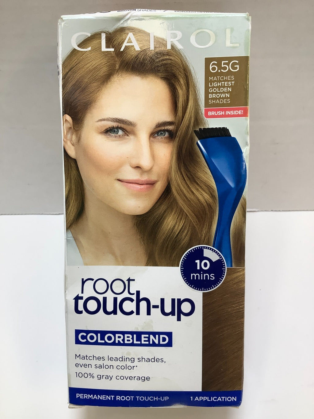 Clairol Root Touch-Up Color Blend – 6.5G Lightest Golden Brown, 3 Pack
