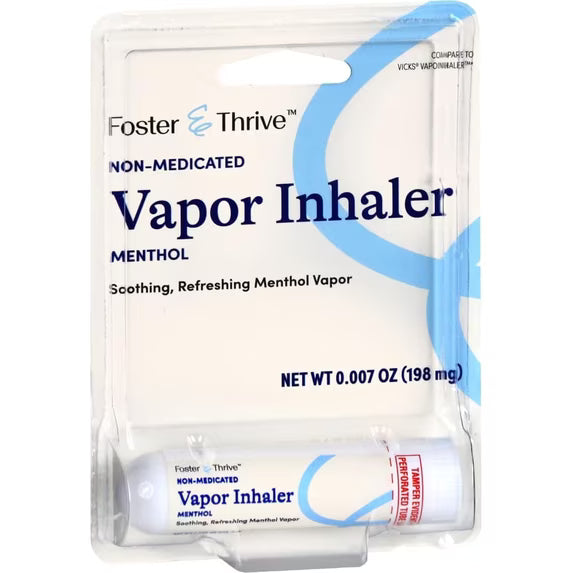 Foster & Thrive Portable Non-Medicated Vapor Inhaler (0.007 oz)