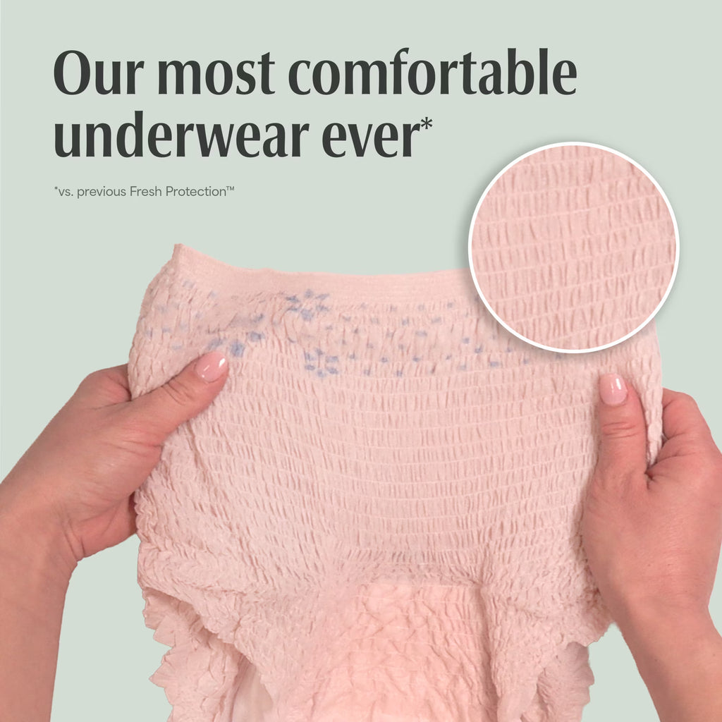 Depend Fresh Protection Women’s Incontinence Underwear – Medium, 72 Count