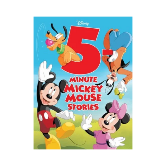 5-Minute Mickey Mouse Stories — Disney Hardcover Padded Storybook