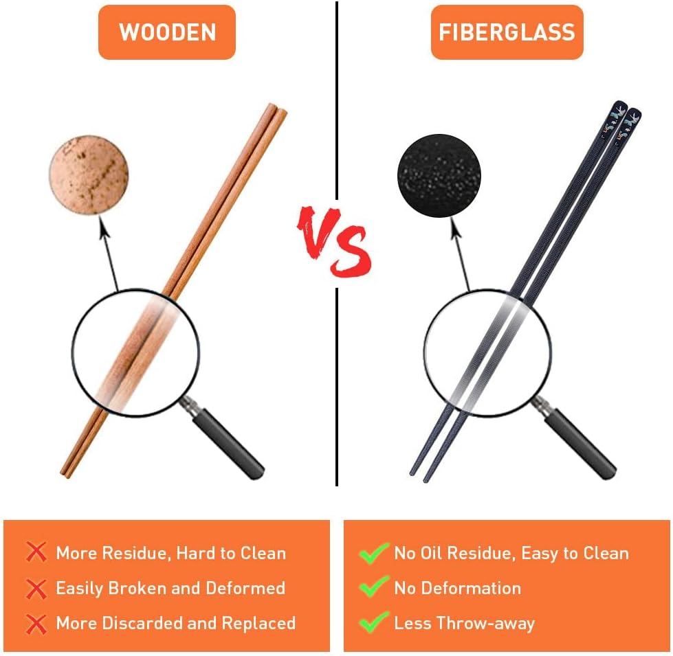 Comparison between wooden and fiberglass rackets with pros and cons listed.