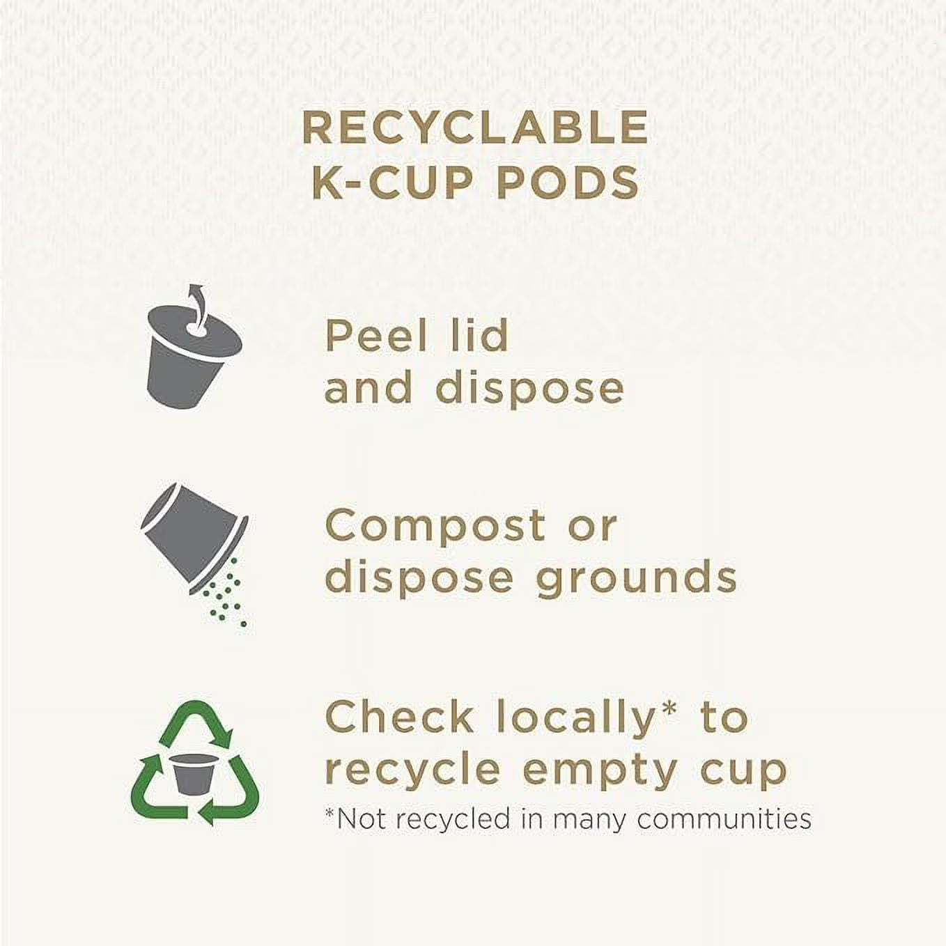 Peet’s Sun Catcher Light Roast K-Cup Coffee Pods – 10 Count