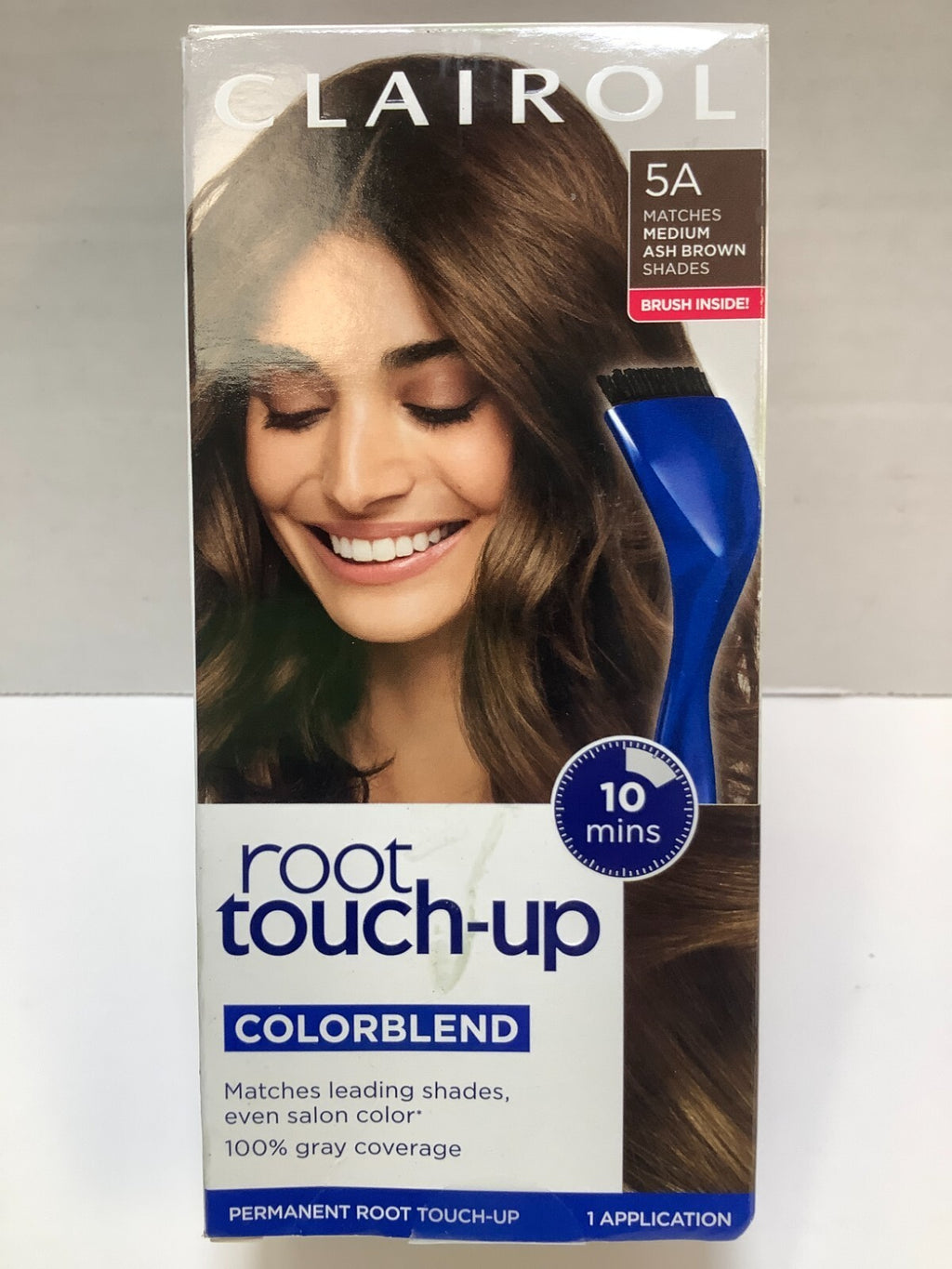 Clairol Root Touch-Up Permanent Hair Color Crème – 5A Medium Ash Brown, 3 Pack
