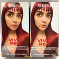 No Bleach London V66 Vivid Red Permanent Vegan Hair Dye – 2 Pack