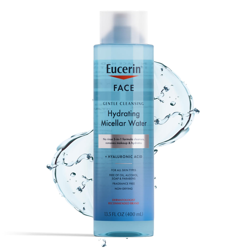 Eucerin Hydrating Micellar Water with Hyaluronic Acid – 13.5 fl oz