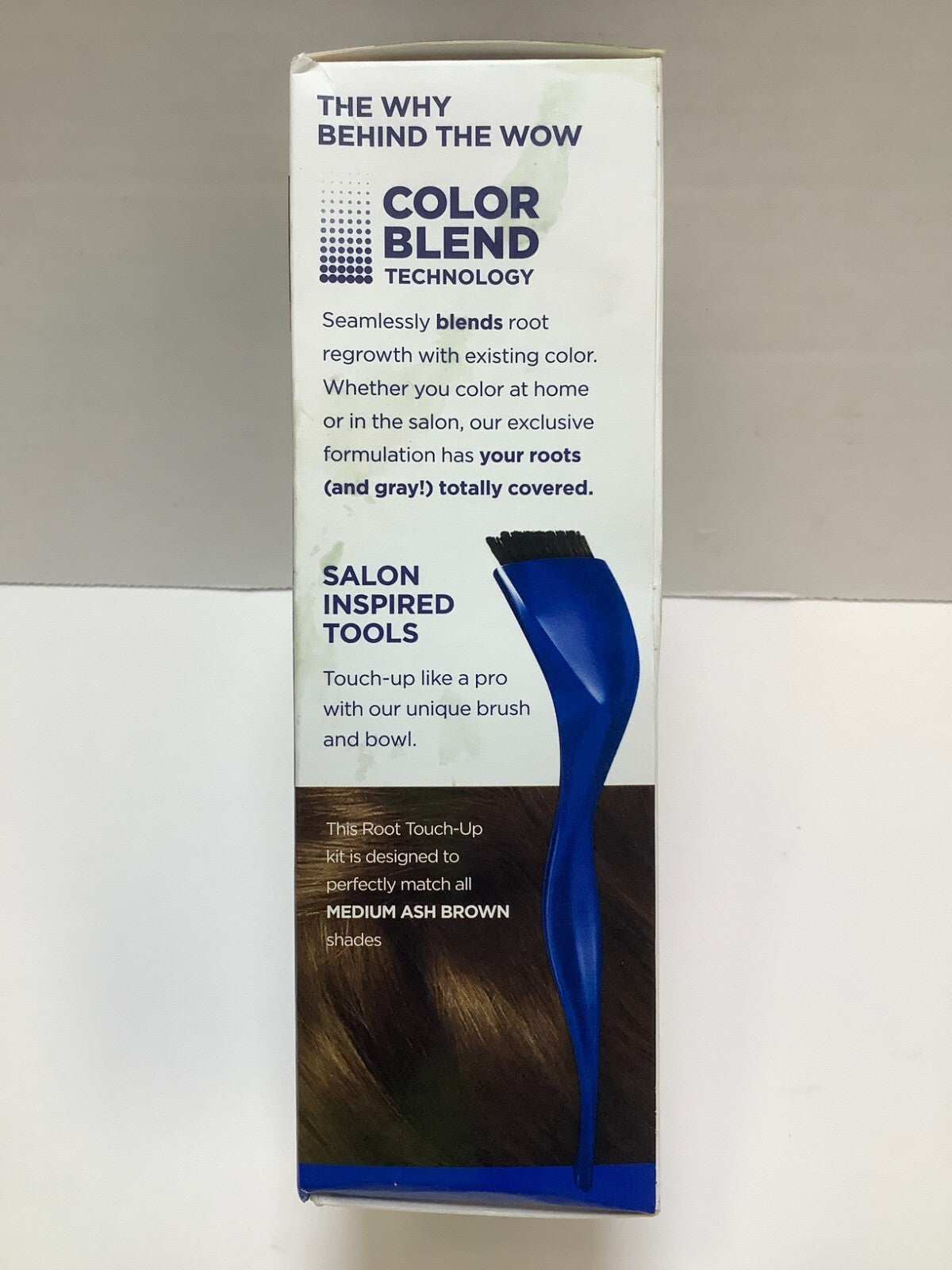 Clairol Root Touch-Up Permanent Hair Color Crème – 5A Medium Ash Brown, 3 Pack