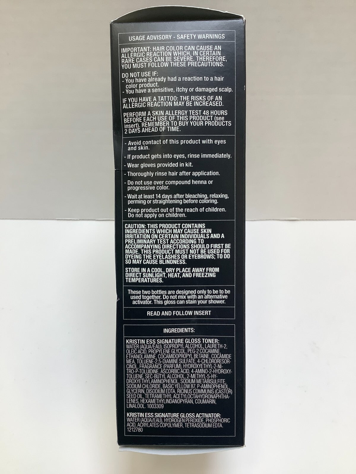 Kristin Ess In-Shower Toning Gloss, Chocolate Cosmo Dark Golden Brown, 2 Pack