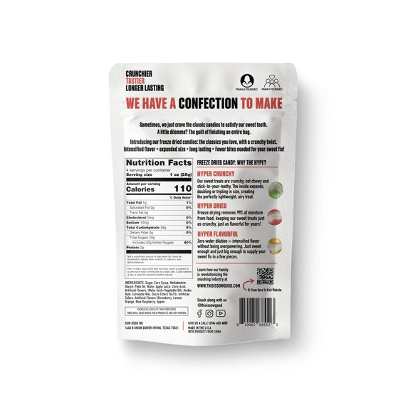 Sow Good Sweet Spheres Freeze Dried Candy - 4 oz