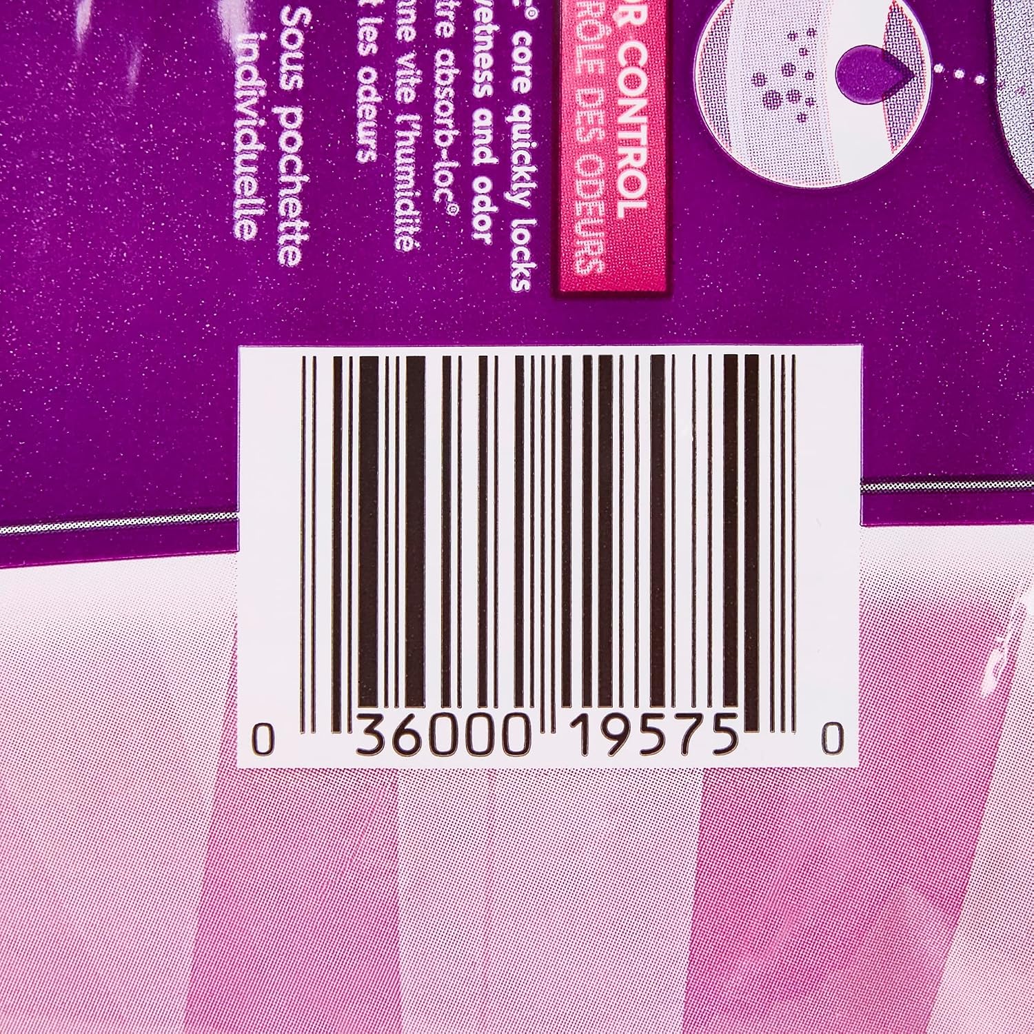 Poise Moderate Absorbency Long Pads – 6 Packs of 16, 96 Pads Total