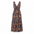French Connection Women’s Floral Twist-Front Maxi Dress