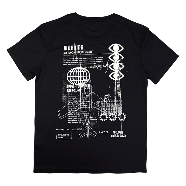 Call of Duty: Black Ops Cold War Men’s Graphic T-Shirt – Black, XL
