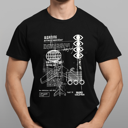 Call of Duty: Black Ops Cold War Men’s Graphic T-Shirt – Black, XL