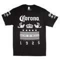 Corona Hecho en México 1925 Men’s Graphic T-Shirt – Black, XL
