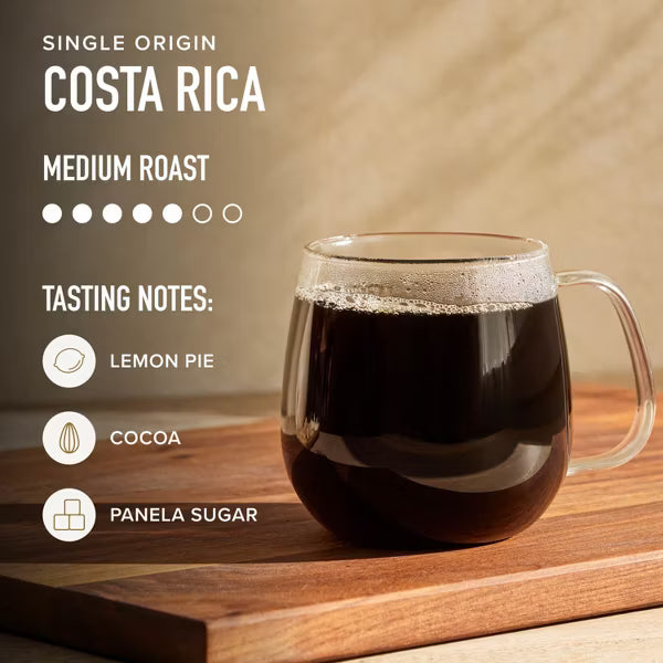 Peet’s Costa Rica Single Origin Medium Roast Ground Coffee – 10.5 oz