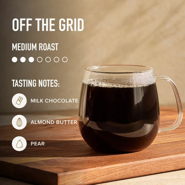 Peet’s Off The Grid Medium Roast Ground Coffee – 10.5 oz