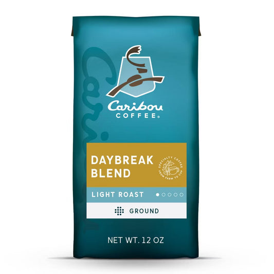 Caribou Coffee Daybreak Morning Blend Light Roast Ground Coffee - 12oz Bag