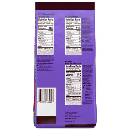 Hershey Assorted Chocolate Flavored Snack Size Candy — 15.6 oz. Bag, Pick Pack Size
