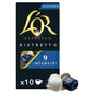 L'OR Espresso Decaf Ristretto Capsules 10 Ct (Case of 10 Boxes / 100 Pods Total)