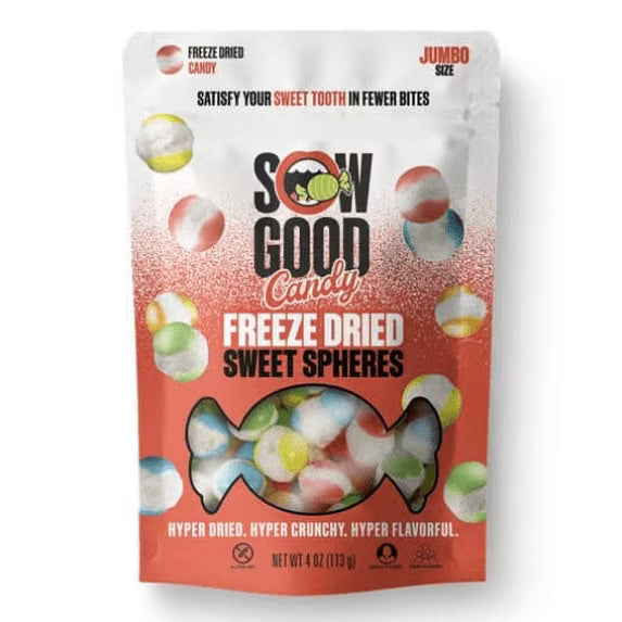 Sow Good Sweet Spheres Freeze Dried Candy - 4 oz