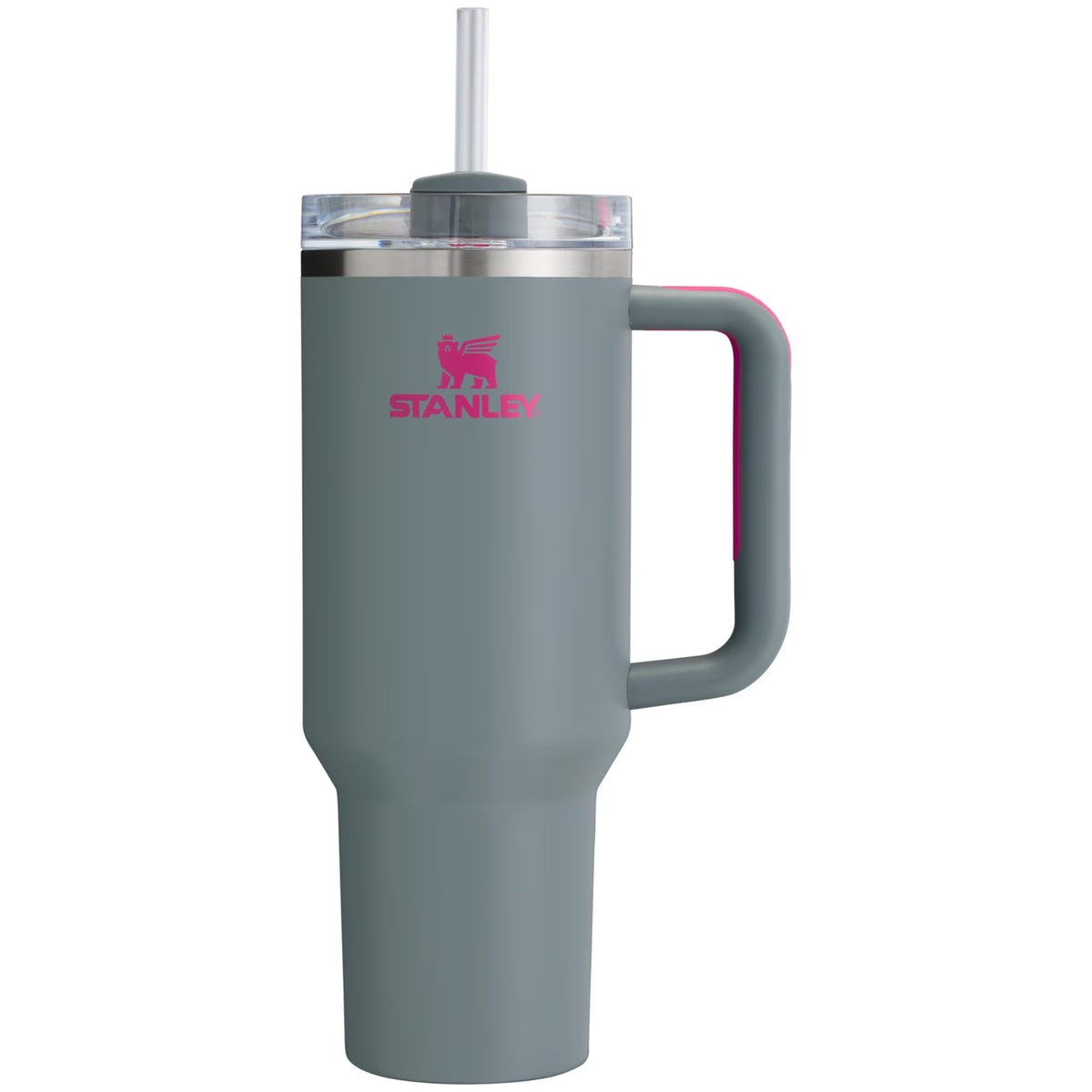 Stanley Quencher H2.0 FlowState Tumbler 30 oz – Grey Rock Pink