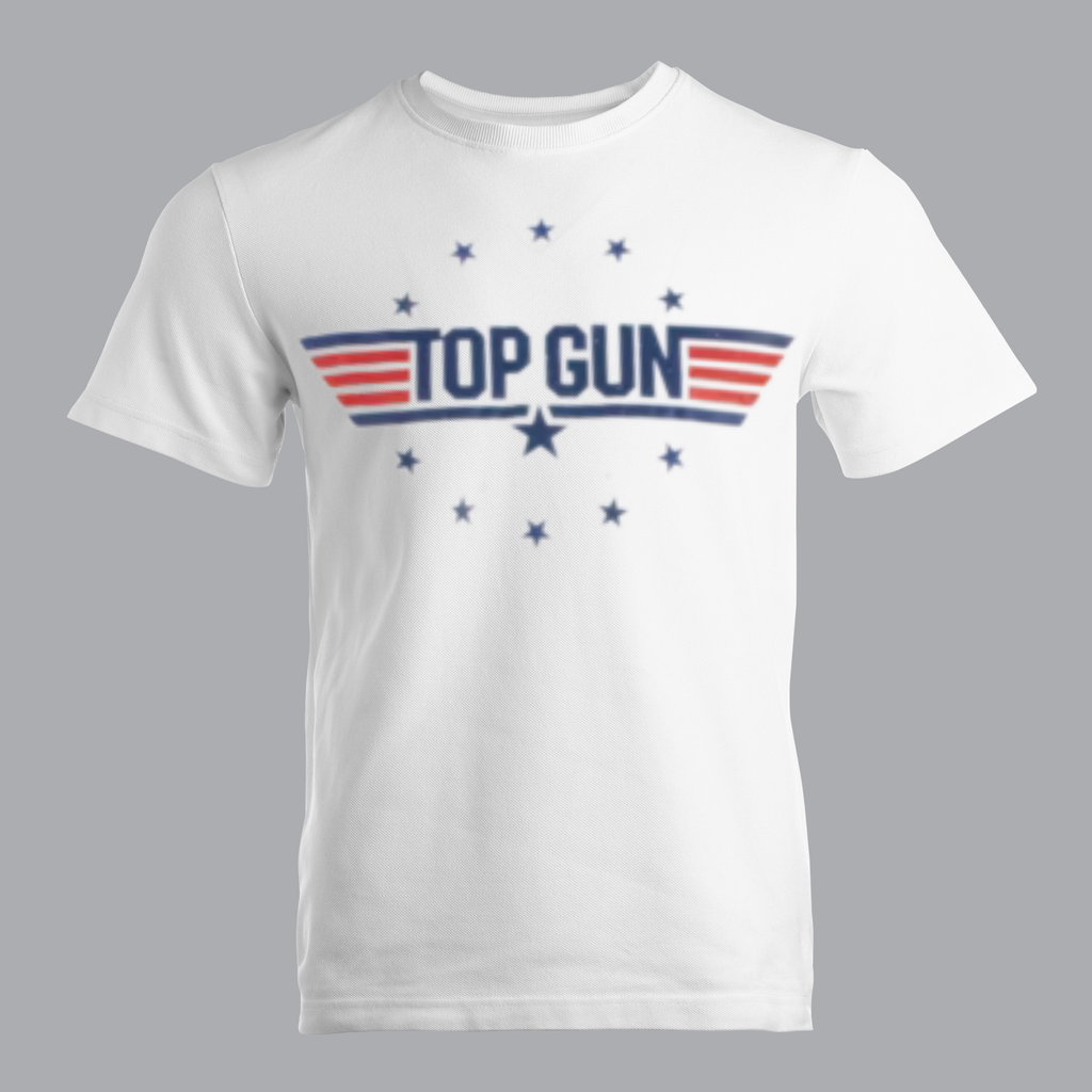 Top Gun Men’s Graphic T-Shirt – Black, Size 2XL