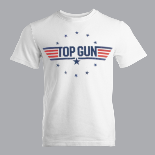 Top Gun Men’s Graphic T-Shirt – Black, Size 2XL