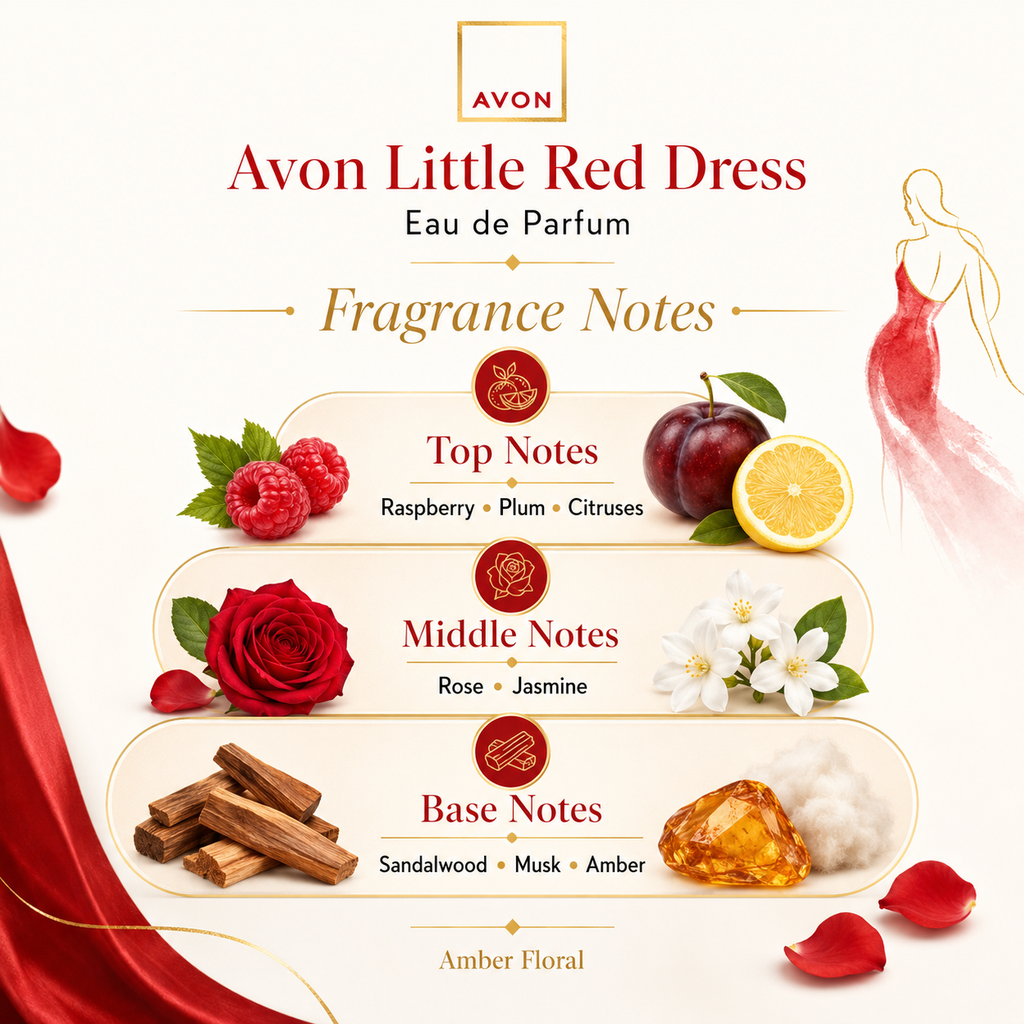 Avon Little Red Dress Eau de Parfum Spray - 1.7 fl oz / 50 mL