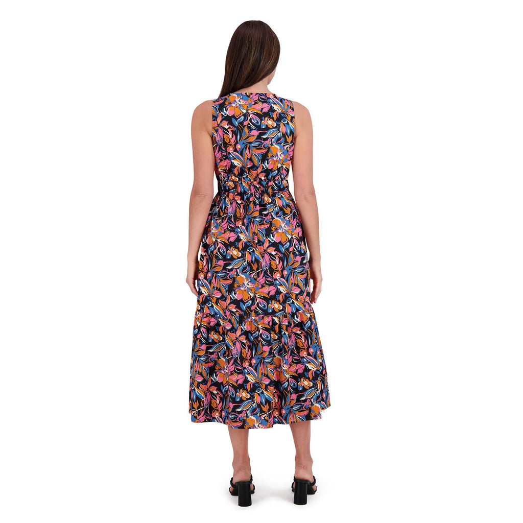 French Connection Women’s Floral Twist-Front Maxi Dress