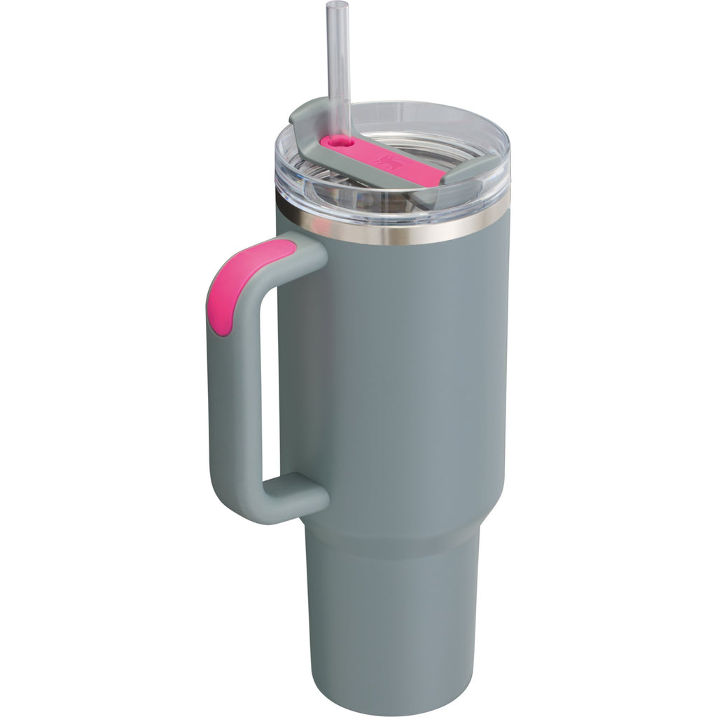 Stanley Quencher H2.0 FlowState Tumbler 30 oz – Grey Rock Pink