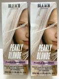 Bleach London Pearly Blonde Purple Shampoo – 8.45 oz, 2 Pack