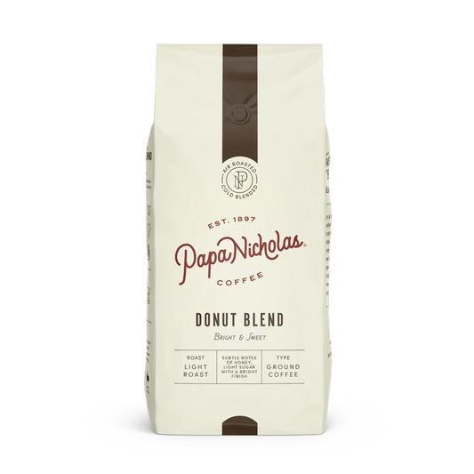 PapaNicholas Donut Blend Light Roast Ground Coffee