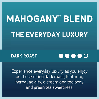 Caribou Mahogany Blend Dark Roast Ground Coffee – 20 oz