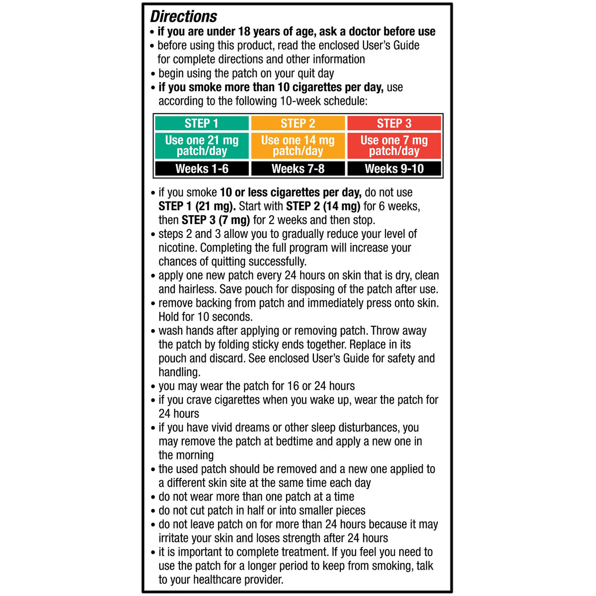 Equate Nicotine Transdermal System Step 1 — 21mg, 14 Count Clear Patches (Stop Smoking Aid)