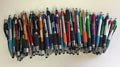 100-Count Assorted Misprint Stylus Pens – Retractable Ballpoint Pens