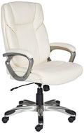 Amazon Basics High-Back Executive Office Chair – Cream