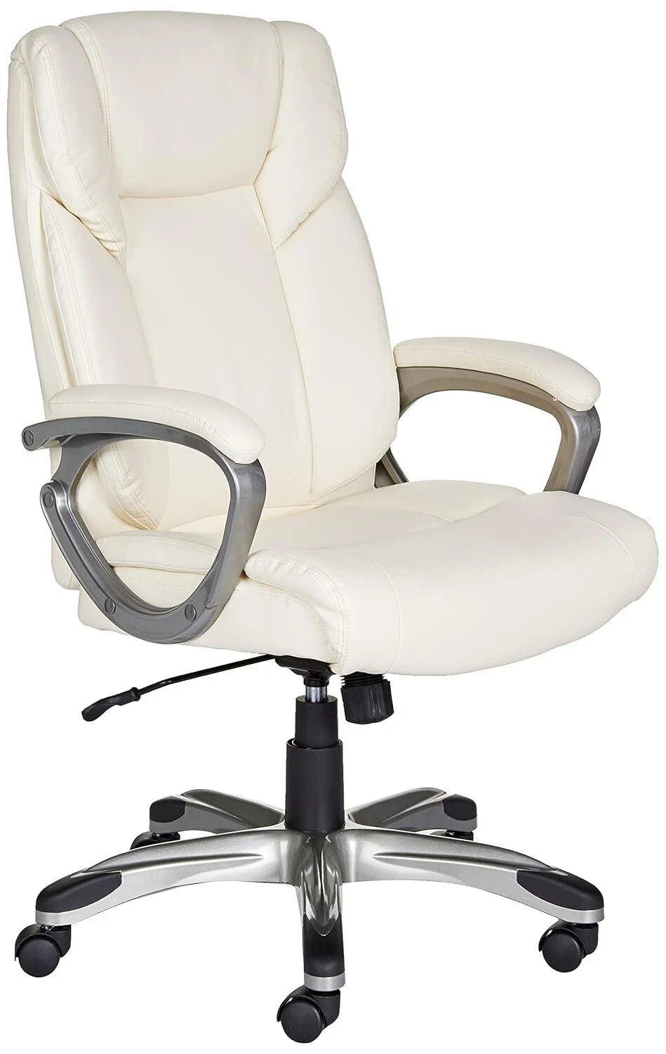Amazon Basics High-Back Executive Office Chair – Cream